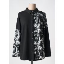 EVER SASSY - Chemisier noir en polyester - Femme - Taille 34 - Modz