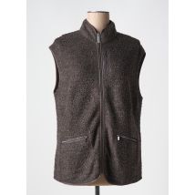 RABE - Gilet sans manche marron en acrylique - Femme - Taille 48 - Modz