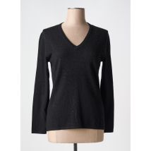 MARBLE - Pull noir en viscose - Femme - Taille 40 - Modz