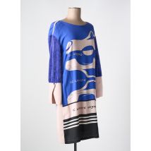 ELISA CAVALETTI - Robe courte bleu en viscose - Femme - Taille 46 - Modz
