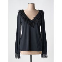 MARC AUREL - Top noir en modal - Femme - Taille 44 - Modz