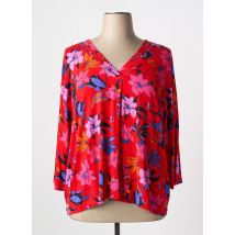GRIFFON - T-shirt rouge en viscose - Femme - Taille 50 - Modz