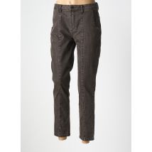 FUEGO WOMAN - Jeans coupe slim marron en coton - Femme - Taille 40 - Modz