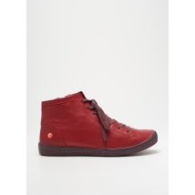 SOFTINOS - Baskets rouge en cuir - Femme - Taille 37 - Modz