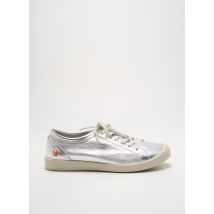SOFTINOS - Baskets argent en cuir - Femme - Taille 40 - Modz