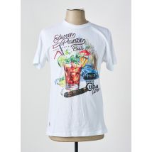 EDWEEN PEARSON - T-shirt blanc en coton - Homme - Taille M - Modz