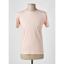 EDWEEN PEARSON - T-shirt rose en coton - Homme - Taille M - Modz
