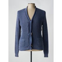 BRAMANTE - Gilet manches longues gris en coton - Homme - Taille XXL - Modz