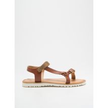 KICKERS - Sandales/Nu pieds marron en cuir - Fille - Taille 33 - Modz