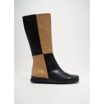 FIDJI - Bottes beige en cuir - Femme - Taille 41 - Modz