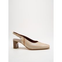 ARTIKA SOFT - Escarpins beige en cuir - Femme - Taille 41 - Modz