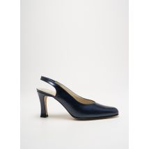 J.METAYER - Escarpins bleu en cuir - Femme - Taille 40 - Modz