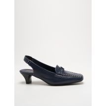 ARTIKA SOFT - Escarpins bleu en cuir - Femme - Taille 40 - Modz