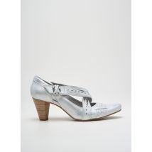 CONNIVENCE - Escarpins argent en cuir - Femme - Taille 41 - Modz