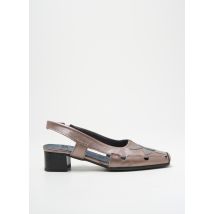 LUXAT - Sandales/Nu pieds rose en cuir - Femme - Taille 41 - Modz