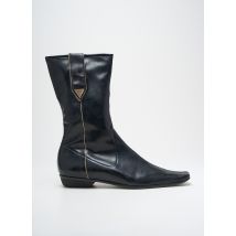 F.MODE - Bottines/Boots noir en autre matiere - Femme - Taille 40 - Modz