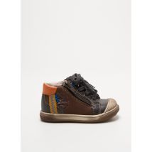 BOPY - Bottillons marron en cuir - Garçon - Taille 19 - Modz