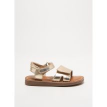 L'ATELIER TROPÉZIEN - Sandales/Nu pieds or en cuir - Fille - Taille 28 - Modz