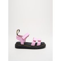 DR MARTENS - Sandales/Nu pieds rose en cuir - Fille - Taille 35 - Modz