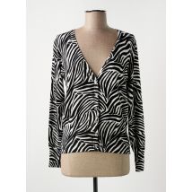 SO ABSOLUE - Gilet manches longues noir en coton - Femme - Taille 36 - Modz