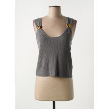 RODIER - Pull gris en coton - Femme - Taille 40 - Modz