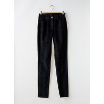 CAROLL - Pantalon slim noir en coton - Femme - Taille 34 - Modz