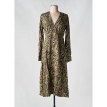 LOLA ESPELETA - Robe mi-longue vert en viscose - Femme - Taille 34 - Modz