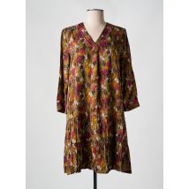 LOLA ESPELETA - Robe courte marron en viscose - Femme - Taille 40 - Modz