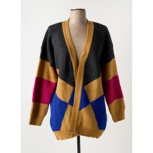 LOLA ESPELETA - Gilet manches longues gris en acrylique - Femme - Taille 34 - Modz
