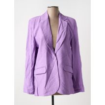 ANGE - Blazer violet en viscose - Femme - Taille 38 - Modz