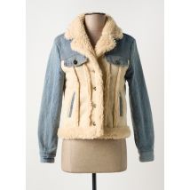 CIMINY - Veste casual bleu en coton - Femme - Taille 34 - Modz