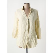 PATCHWORK - Chemisier jaune en lin - Femme - Taille 38 - Modz