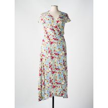 HIPPOCAMPE - Robe longue bleu en viscose - Femme - Taille 44 - Modz
