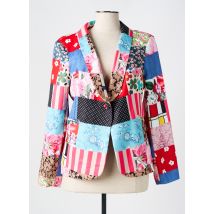 HIPPOCAMPE - Blazer rouge en polyester - Femme - Taille 42 - Modz