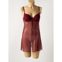 EDC - Nuisette/combinette rouge en polyamide - Femme - Taille 90B - Modz