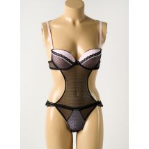EDC - Body lingerie noir en polyamide - Femme - Taille 85A - Modz
