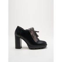 PERLATO - Derbies noir en cuir - Femme - Taille 39 - Modz