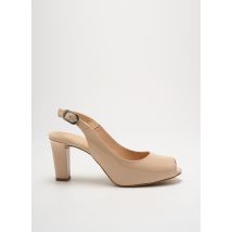 UNISA - Escarpins beige en cuir - Femme - Taille 39 - Modz