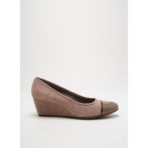 GEOX - Escarpins marron en cuir - Femme - Taille 40 - Modz