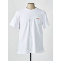 CAMBERABERO - T-shirt blanc en coton - Homme - Taille 3XL - Modz