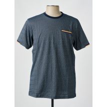 CAMBERABERO - T-shirt bleu en coton - Homme - Taille XL - Modz