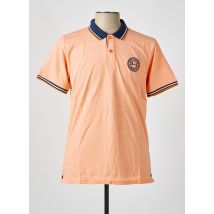 CAMBERABERO - Polo orange en coton - Homme - Taille XXL - Modz