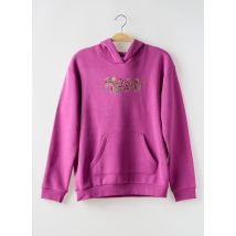 ROXY GIRL - Sweat-shirt à capuche rose en coton - Fille - Taille TU - Modz
