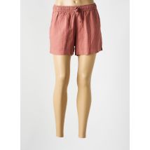 ROXY - Short marron en lin - Femme - Taille 36 - Modz