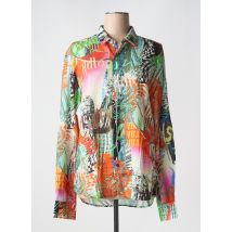 LA CIBLE ROUGE - Chemisier orange en coton - Femme - Taille 40 - Modz