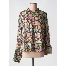 LA CIBLE ROUGE - Chemisier noir en coton - Femme - Taille 44 - Modz