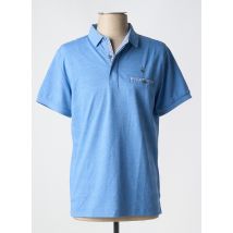 REVER MILE - Polo bleu en coton - Homme - Taille S - Modz