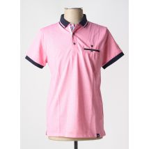 REVER MILE - Polo rose en viscose - Homme - Taille S - Modz