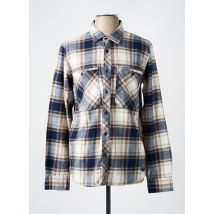 TEDDY SMITH - Chemise manches longues bleu en coton - Homme - Taille S - Modz