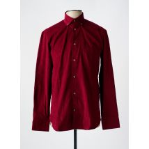 BANDE ORIGINALE - Chemise manches longues rouge en coton - Homme - Taille M - Modz